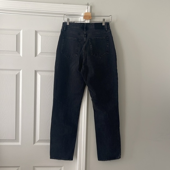 Abercrombie & Fitch Curve Love The Dad High Rise Size 27/4R - Picture 2 of 4